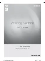 Предварительный просмотр 1 страницы Samsung WD136UVHJSM User Manual