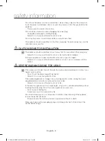 Preview for 8 page of Samsung WD13F5K3ACW User Manual