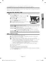 Preview for 21 page of Samsung WD13F5K3ACW User Manual