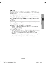 Preview for 27 page of Samsung WD13F5K3ACW User Manual