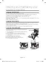 Preview for 36 page of Samsung WD13F5K3ACW User Manual