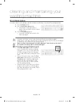 Preview for 34 page of Samsung WD146UVHJSM User Manual