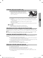 Preview for 37 page of Samsung WD146UVHJSM User Manual