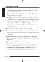 Preview for 6 page of Samsung WD14T Series User Manual