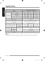 Preview for 72 page of Samsung WD14T Series User Manual