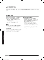 Preview for 40 page of Samsung WD16J72 Series User Manual