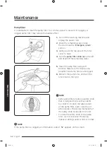 Предварительный просмотр 52 страницы Samsung WD16J78 Series User Manual