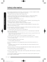 Предварительный просмотр 12 страницы Samsung WD16J9***** User Manual