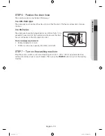 Предварительный просмотр 19 страницы Samsung WD17H7 SERIES User Manual