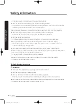 Preview for 16 page of Samsung WD17J9 Series User Manual