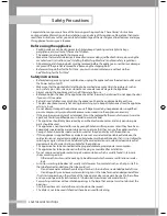 Preview for 4 page of Samsung WD6102CKC Owner'S Instructions Manual