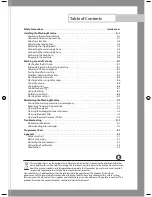 Preview for 5 page of Samsung WD6102CKC Owner'S Instructions Manual