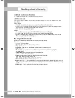 Preview for 14 page of Samsung WD6102CKC Owner'S Instructions Manual