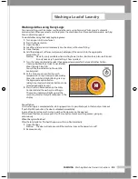 Preview for 15 page of Samsung WD6102CKC Owner'S Instructions Manual