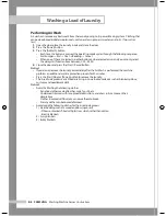 Preview for 18 page of Samsung WD6102CKC Owner'S Instructions Manual