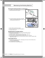 Preview for 20 page of Samsung WD6102CKC Owner'S Instructions Manual