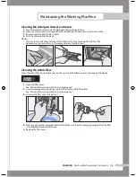 Preview for 21 page of Samsung WD6102CKC Owner'S Instructions Manual