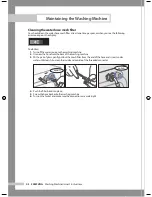 Preview for 22 page of Samsung WD6102CKC Owner'S Instructions Manual