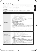 Preview for 61 page of Samsung WD7 T Series User Manual