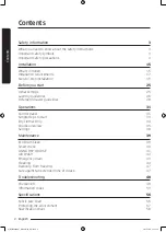 Preview for 2 page of Samsung WD70J5 Series User Manual