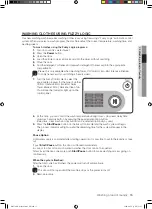 Preview for 15 page of Samsung WD7101CKC User Manual