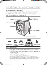 Preview for 62 page of Samsung WD7101CKC User Manual