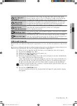 Preview for 69 page of Samsung WD7101CKC User Manual