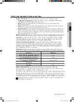 Preview for 75 page of Samsung WD7101CKC User Manual