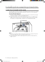 Предварительный просмотр 8 страницы Samsung WD7122CKS User Manual