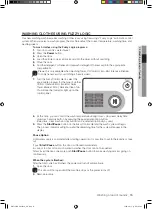 Preview for 15 page of Samsung WD7122CKS User Manual