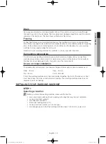 Preview for 15 page of Samsung WD752U4BK Series User Manual