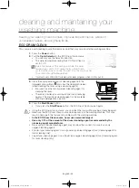 Preview for 34 page of Samsung WD752U4BK Series User Manual