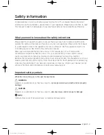 Preview for 3 page of Samsung WD75J5 series User Manual