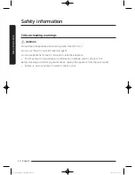 Preview for 14 page of Samsung WD75J5 series User Manual