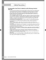 Preview for 4 page of Samsung WD7702C8C Owner'S Instructions Manual