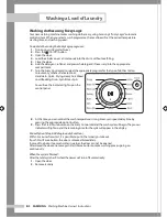 Preview for 12 page of Samsung WD7702C8C Owner'S Instructions Manual