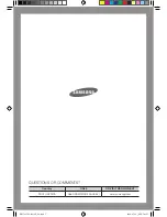 Preview for 24 page of Samsung WD7702R8C Owner'S Instructions Manual