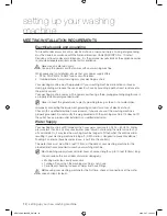 Preview for 10 page of Samsung WD7704C8U User Manual