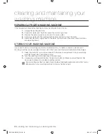 Preview for 28 page of Samsung WD7704C8U User Manual