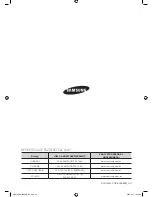 Preview for 72 page of Samsung WD7704C8U User Manual