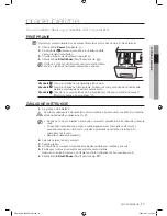 Preview for 161 page of Samsung WD7704C8U User Manual