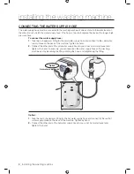 Предварительный просмотр 8 страницы Samsung WD7752C8A User Manual