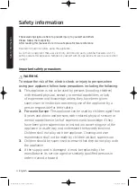 Preview for 4 page of Samsung WD80J5 Series User Manual