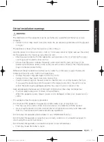 Preview for 7 page of Samsung WD80J5 Series User Manual