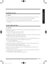 Preview for 9 page of Samsung WD80J5 Series User Manual