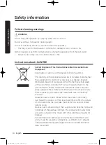 Preview for 14 page of Samsung WD80J5 Series User Manual