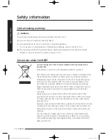 Preview for 14 page of Samsung WD80J6 series User Manual