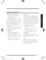 Preview for 17 page of Samsung WD80J6 series User Manual