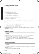 Preview for 8 page of Samsung WD80K6 Series User Manual