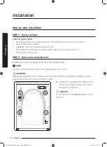 Preview for 18 page of Samsung WD80K6 Series User Manual